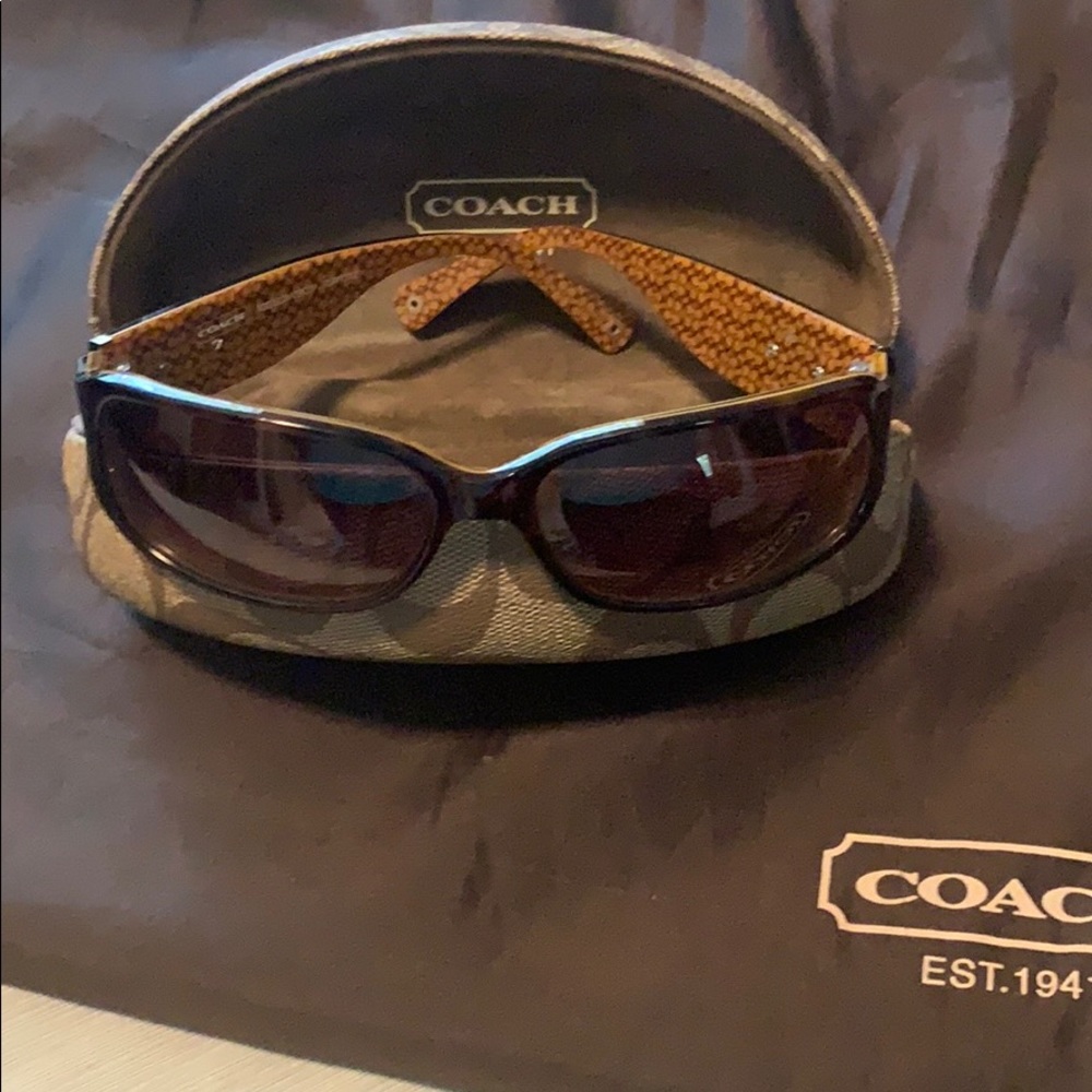 Coach Addison Tortoise Sunglasses and Case (S803)